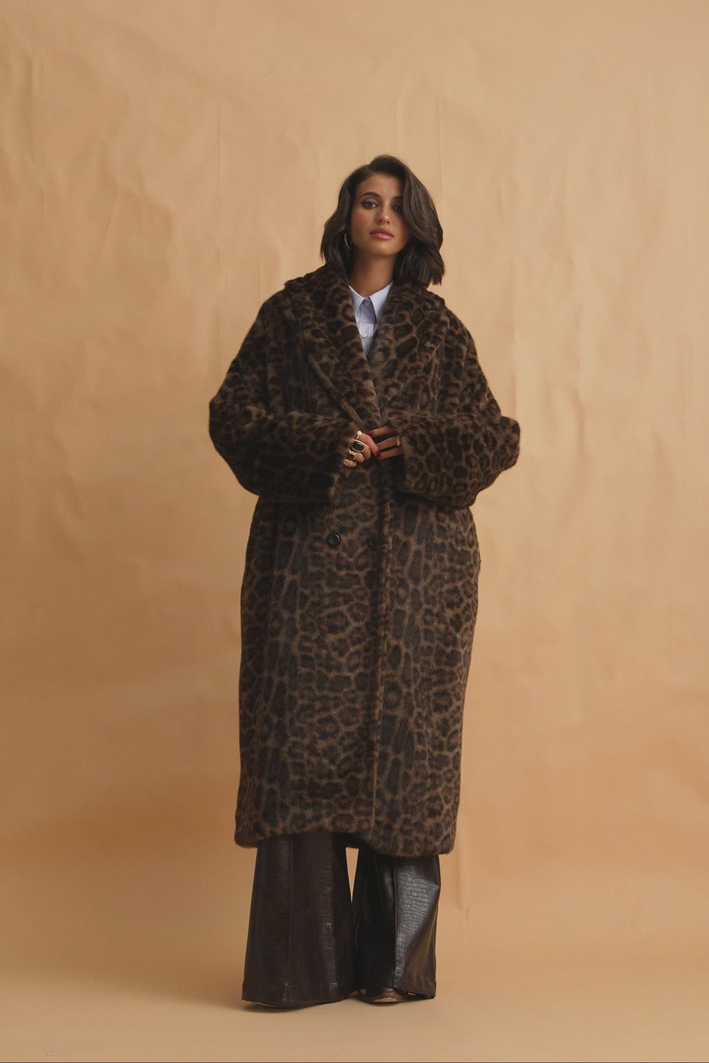 karavan clothing fashion fall winter 25 homecoming collection salem coat leopard