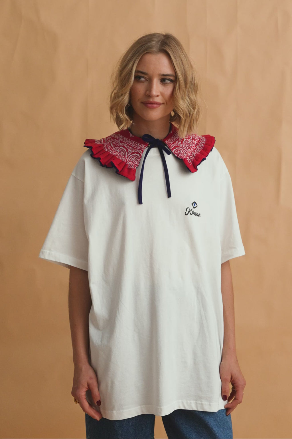 karavan clothing fashion fall winter 25 homecoming collection dino tee eye white