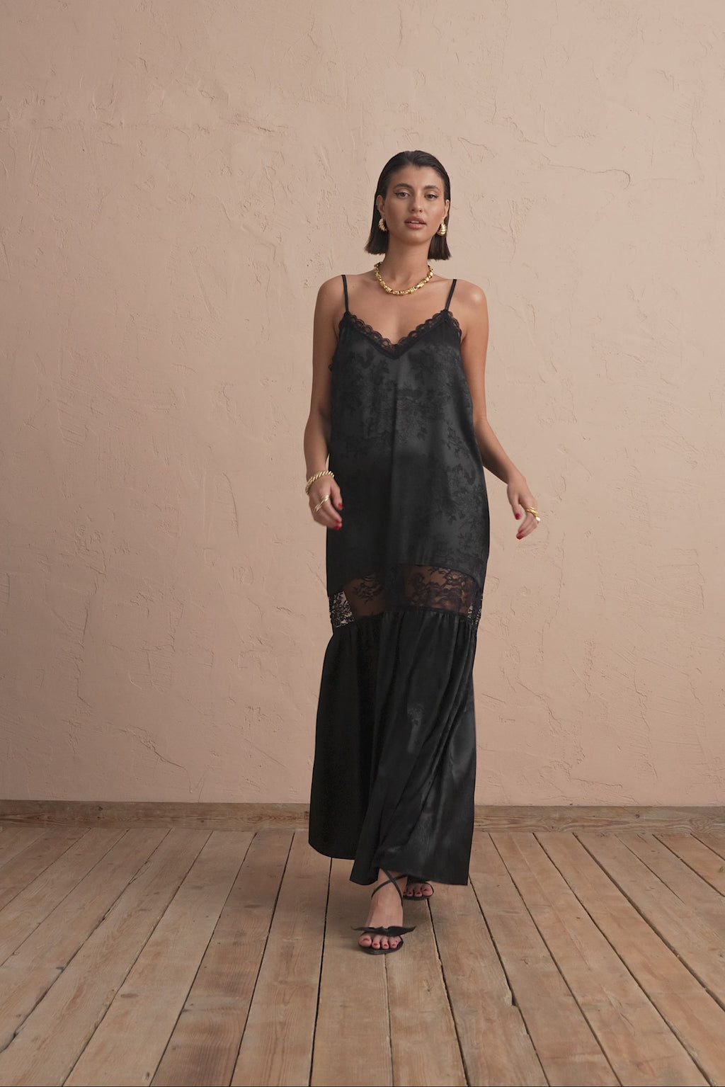 karavan clothing fashion spring summer 25 krvn rebecca dress black