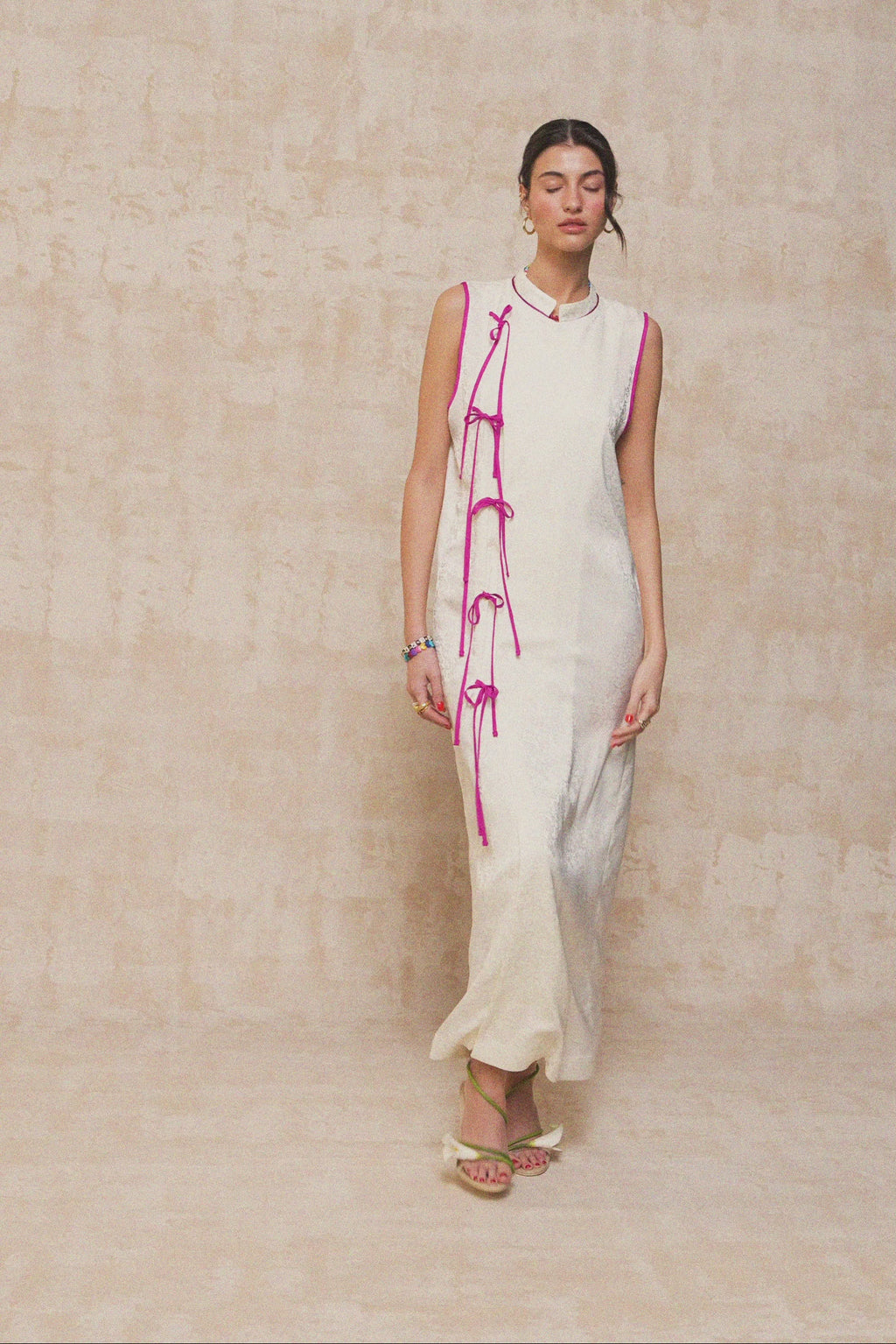 karavan clothing fashion krvn spring summer 26 nai collection pixy dress ivory