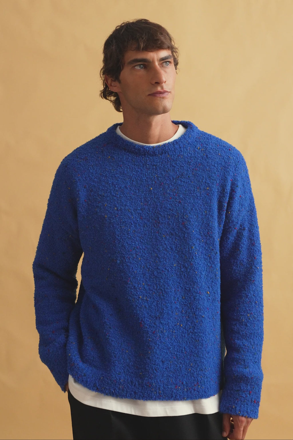 karavan clothing fashion fall winter 25 homecoming men collection jacob pullover cobalt blue