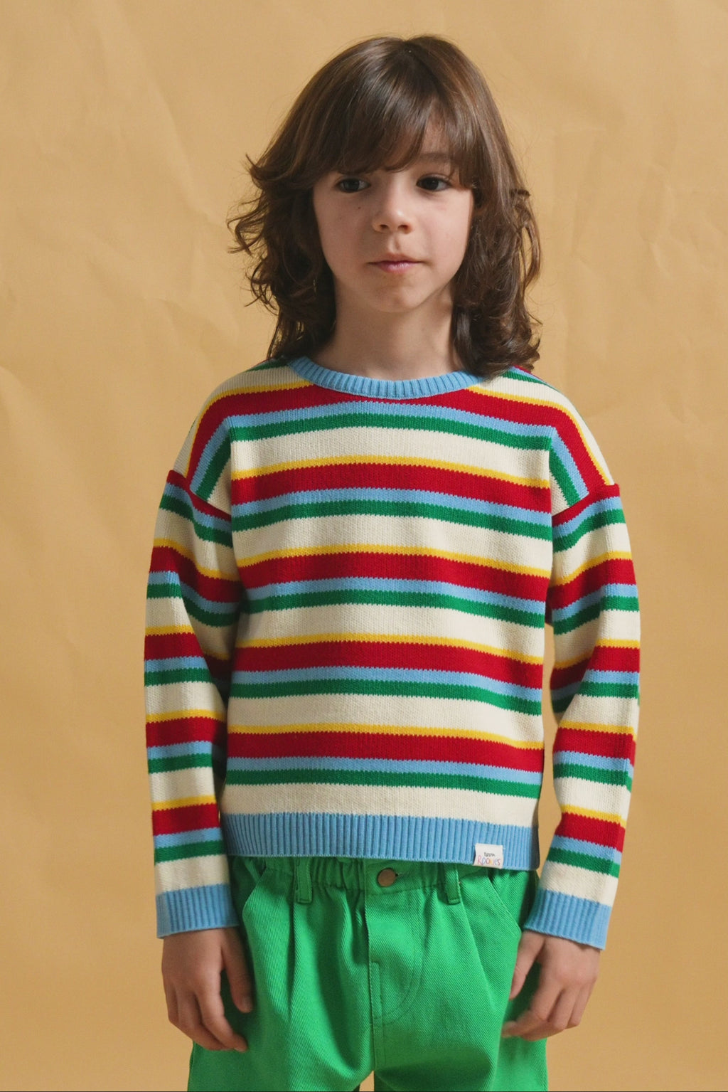 karavan clothing fashion fall winter 25 homecoming rookies collection arlo pullover multicolor stripes