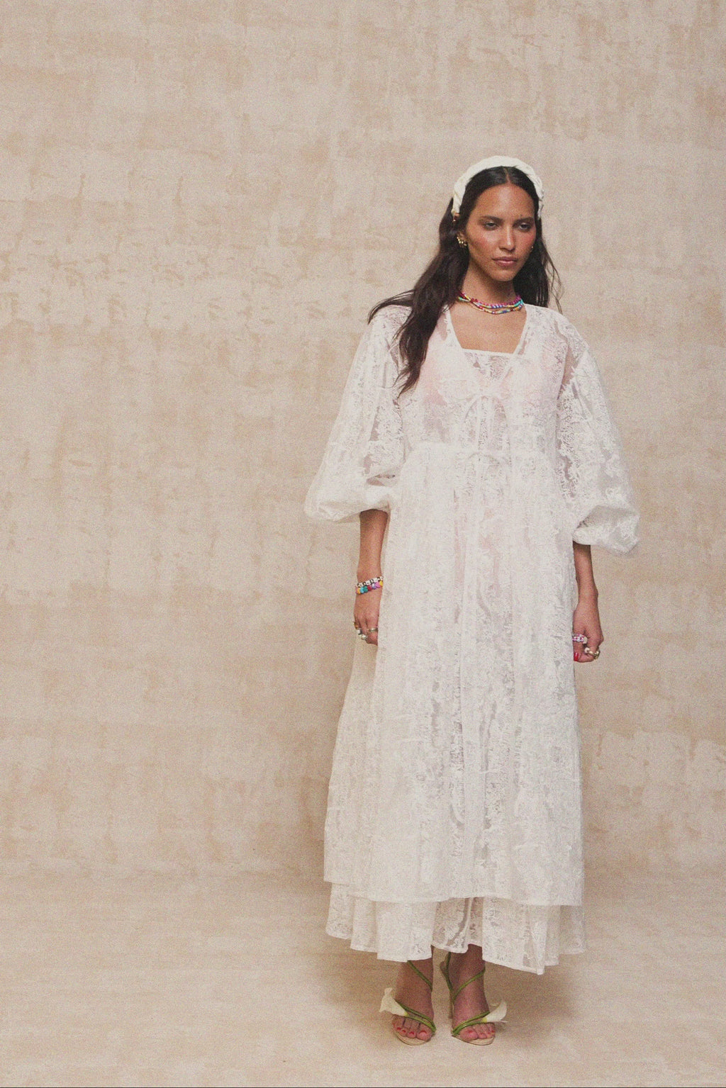 karavan clothing fashion spring summer 26 nai collection asmin dress white