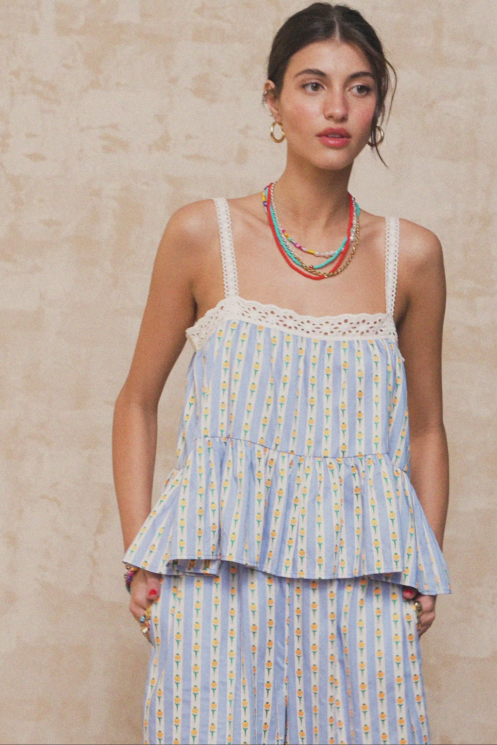 karavan clothing fashion spring summer 26 nai collection ariel top light blue