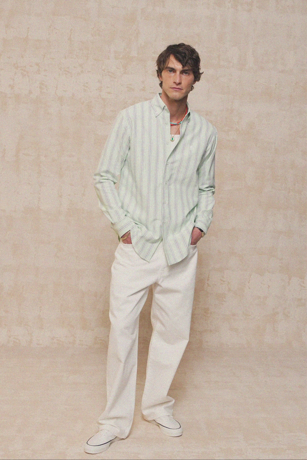 karavan clothing fashion spring summer 26 men nai collection jannik trousers white denim