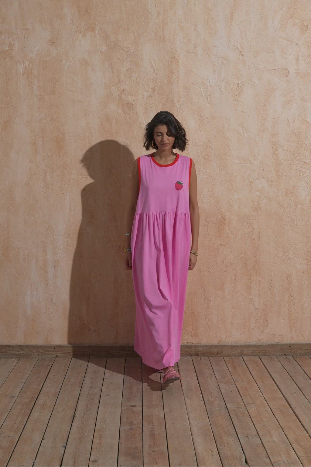 karavan clothing fashion spring summer 25 weekendwear rafaella dress pink