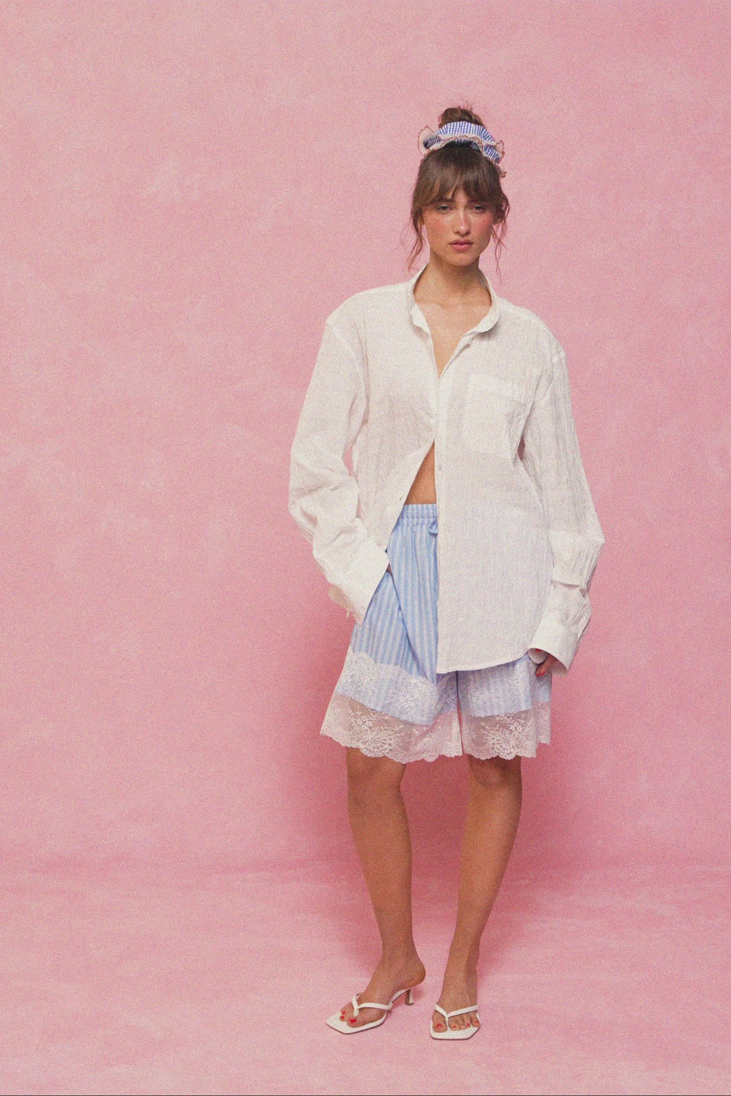 karavan clothing fashion planet homeware spring summer 26 nai collection bermuda shorts light blue lace