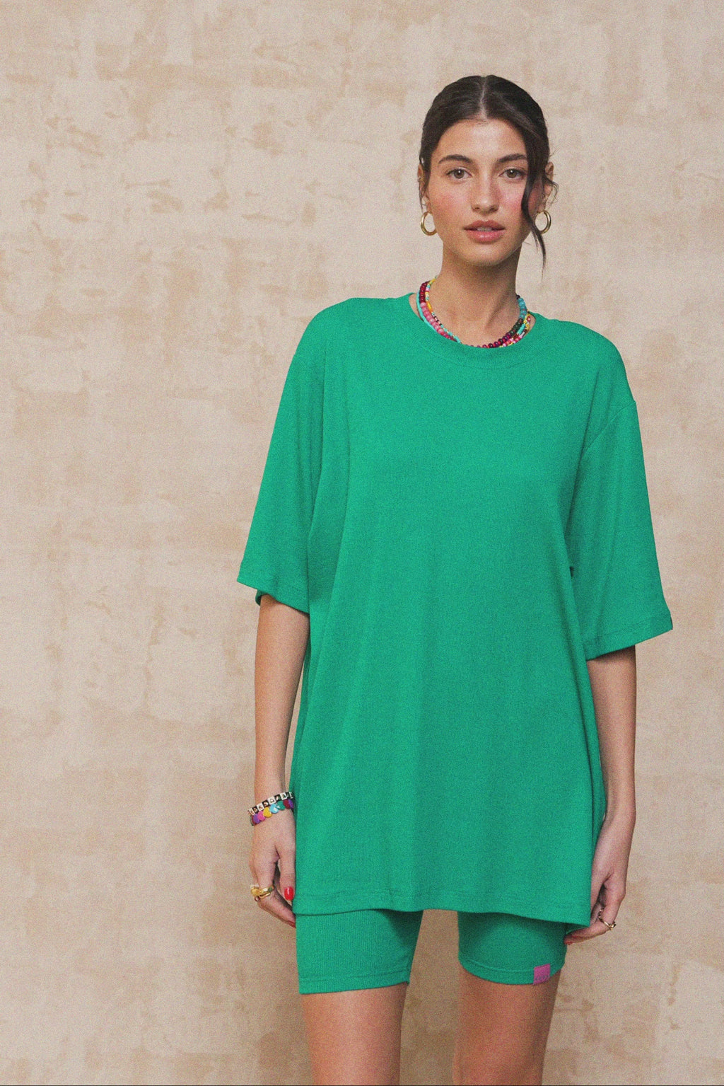 karavan clothing fashion krvn spring summer 26 nai collection scarlett tee green
