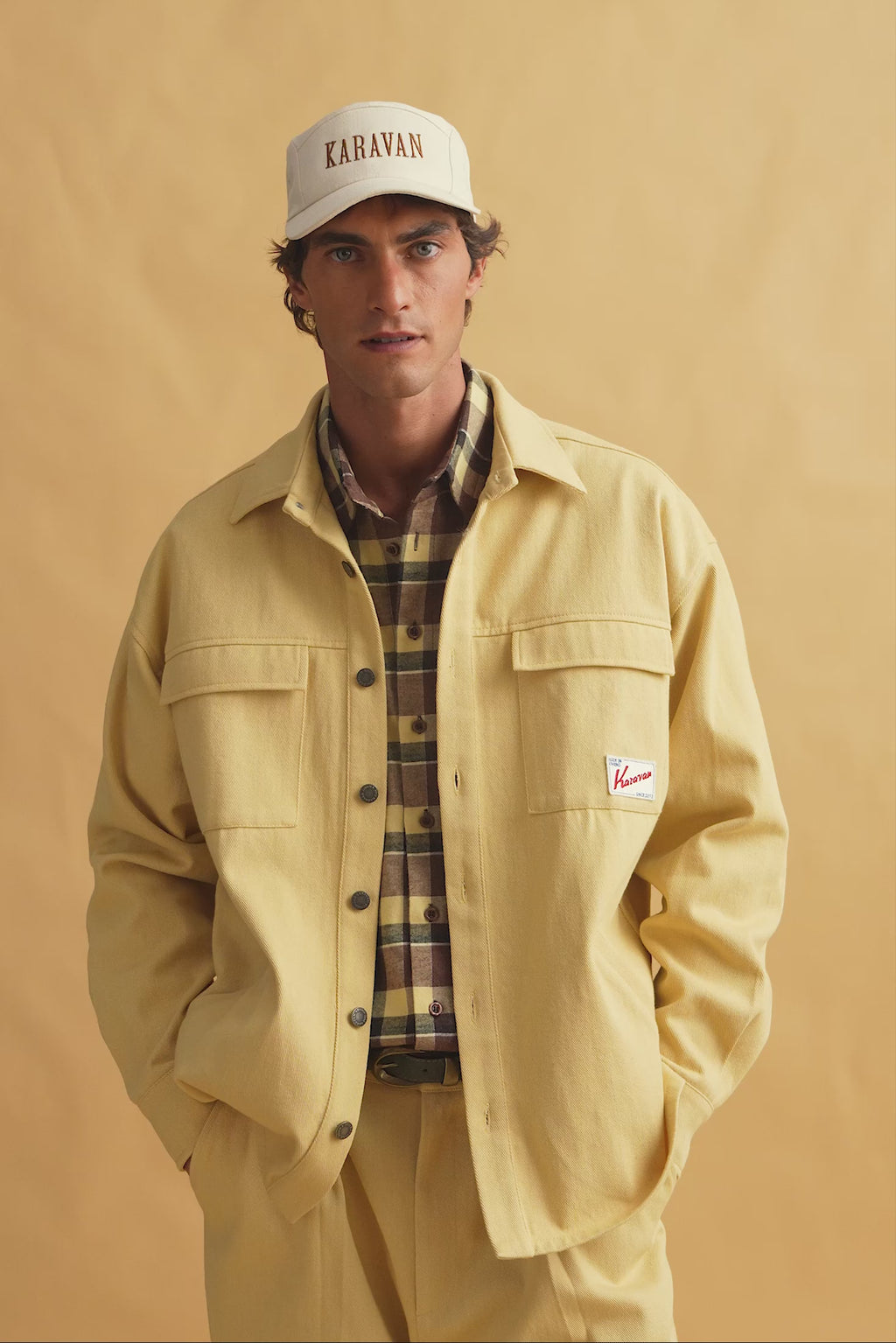 karavan clothing fashion fall winter 25 homecoming men collection fred shacket butter