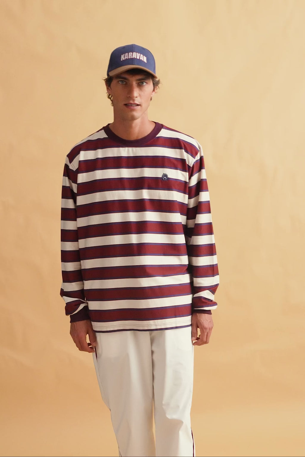 karavan clothing fashion fall winter 25 homecoming men collection jordi longsleeve bordeaux