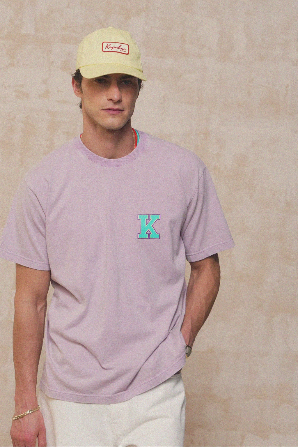 karavan clothing fashion spring summer 26 men nai collection steven tee lilac