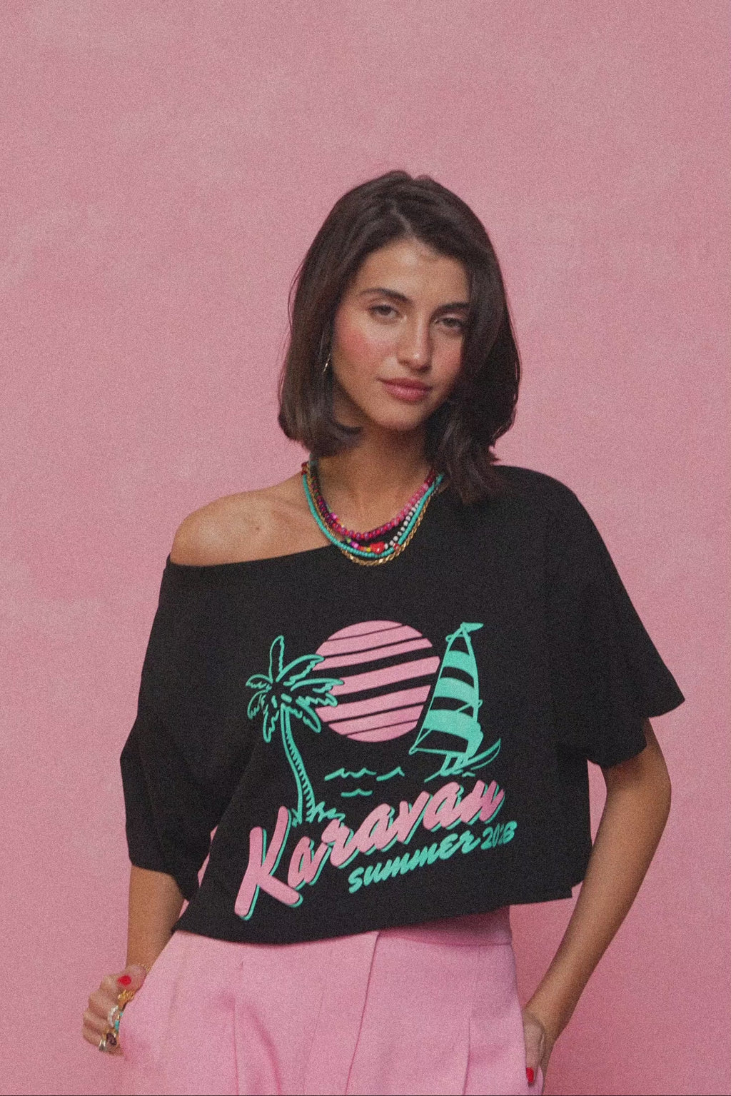 karavan clothing fashion spring summer 26 nai collection lucy crop top black