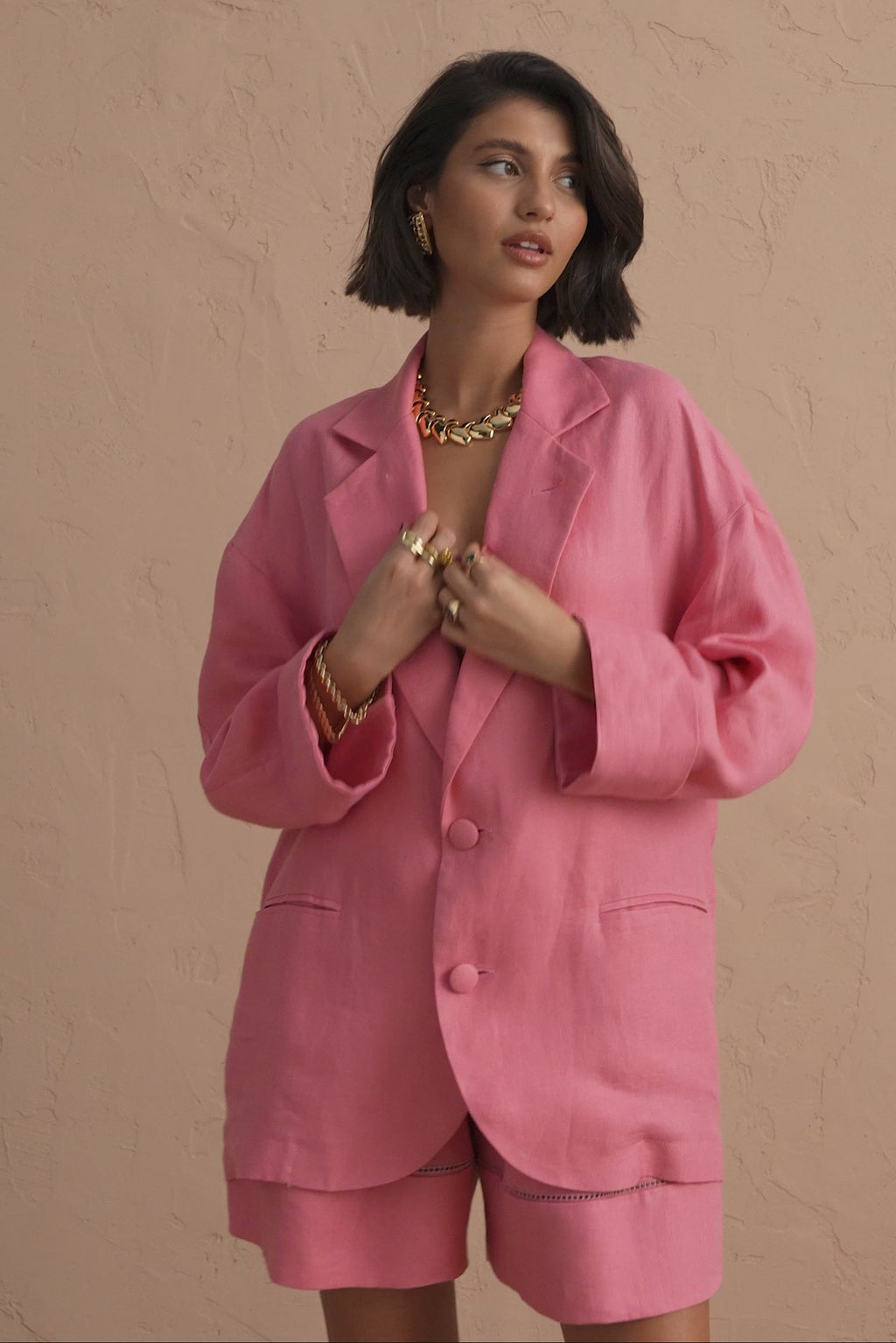 karavan clothing fashion spring summer 25 yvonne blazer pink