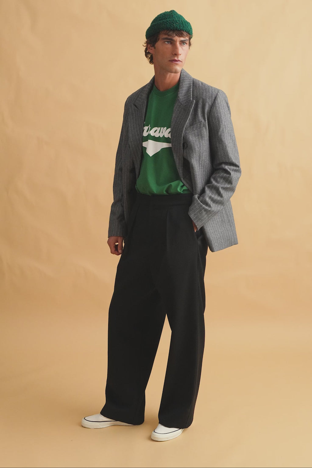 karavan clothing fashion fall winter 25 homecoming men collection leonel trousers black