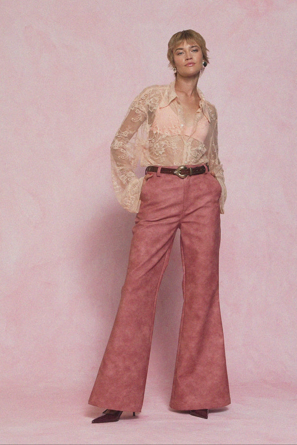 karavan fall winter 26' collection ariel trousers pink