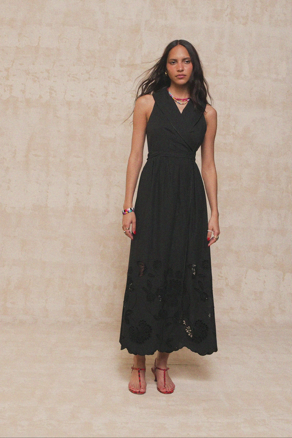 karavan clothing fashion spring summer 26 nai collection izel dress black