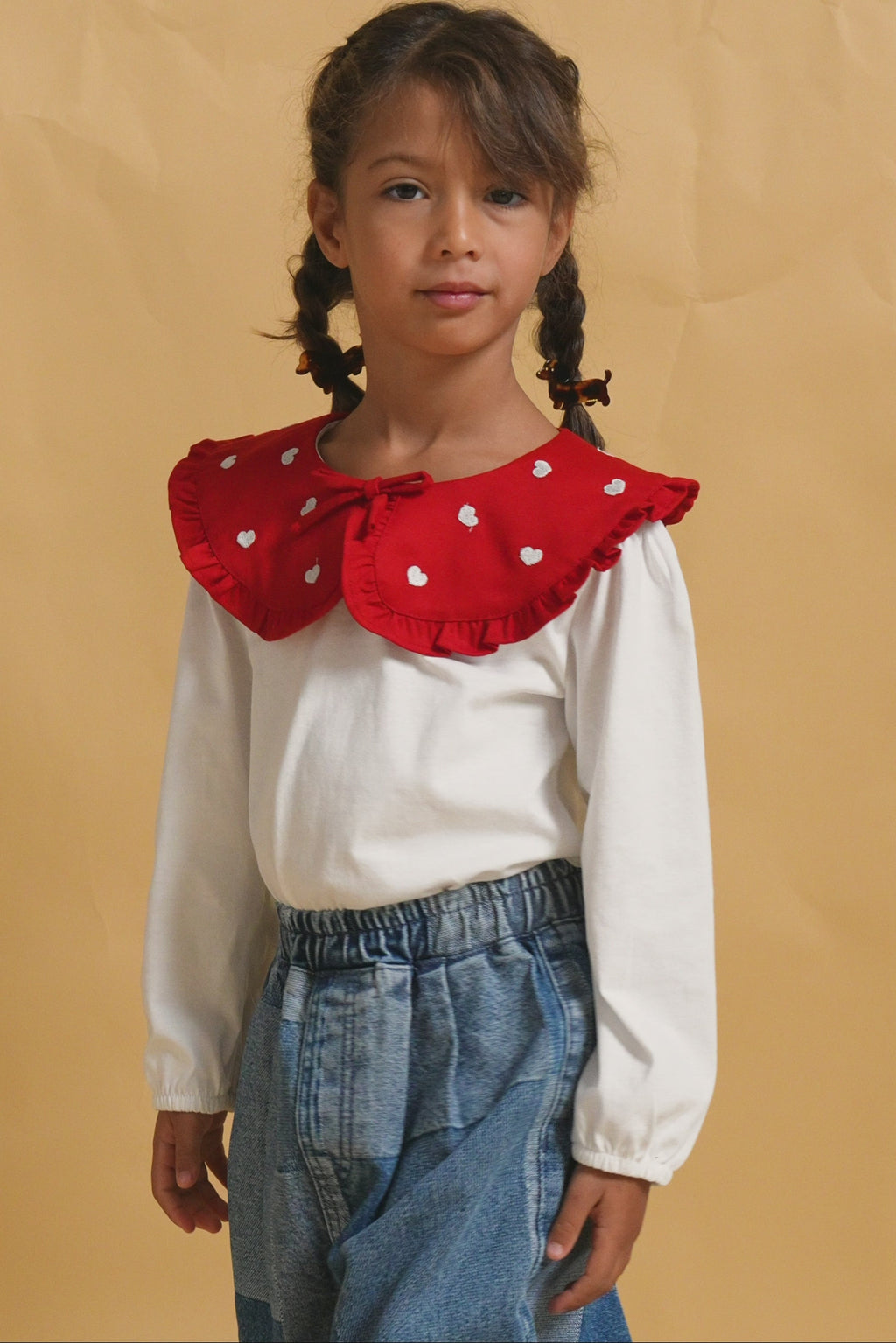 karavan clothing fashion fall winter 25 homecoming rookies collection bubble blouse white