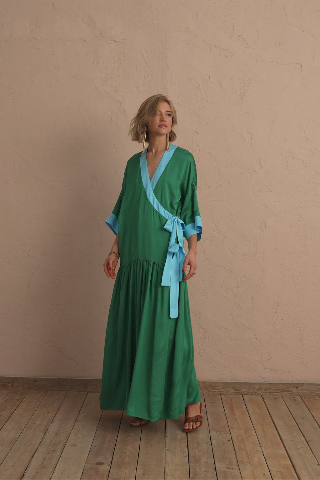 karavan clothing fashion spring summer 25 patricia dress green ciel