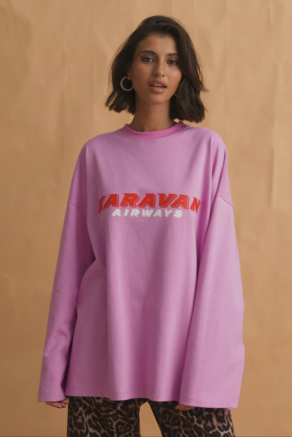 karavan clothing fashion fall winter 25 homecoming collection jutte longsleeve pink