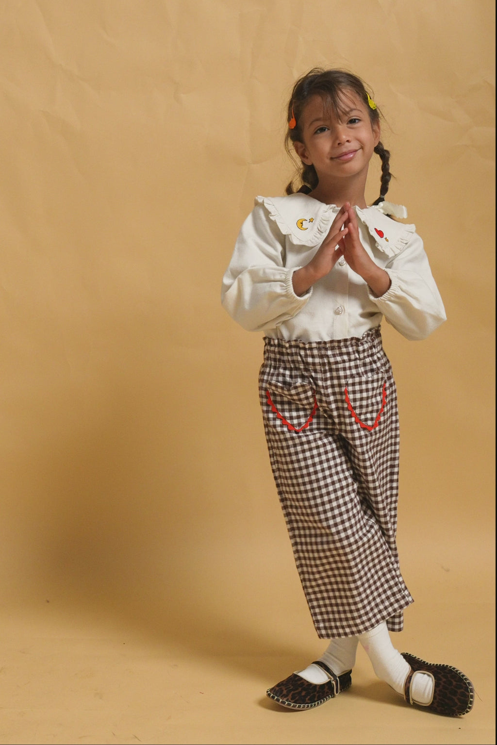 karavan clothing fashion fall winter 25 homecoming rookies collection thelma shirt ivory