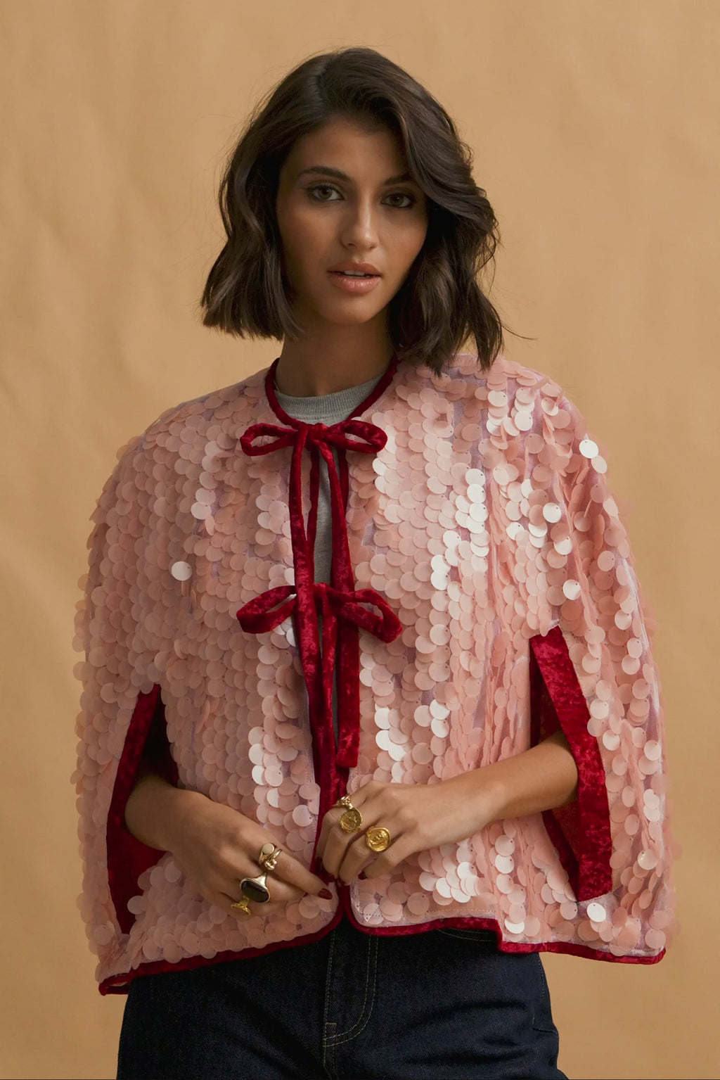 karavan clothing fashion fall winter 25 krvn homecoming collection matilda cape nude