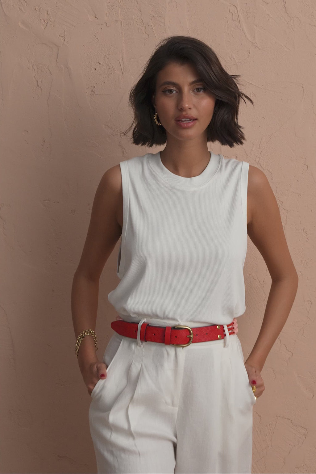 karavan clothing fashion spring summer 25 krvn ethel top white