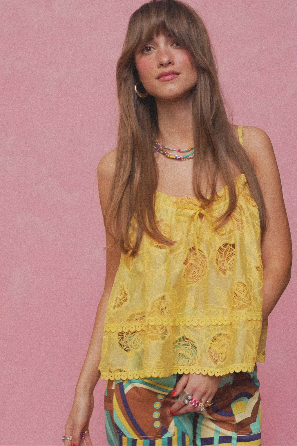 karavan clothing fashion spring summer 26 nai collection natalina top yellow