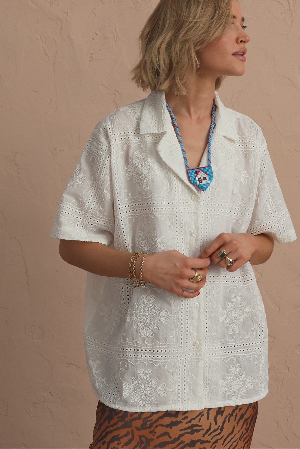 karavan clothing fashion spring summer 25 shelby shirt white