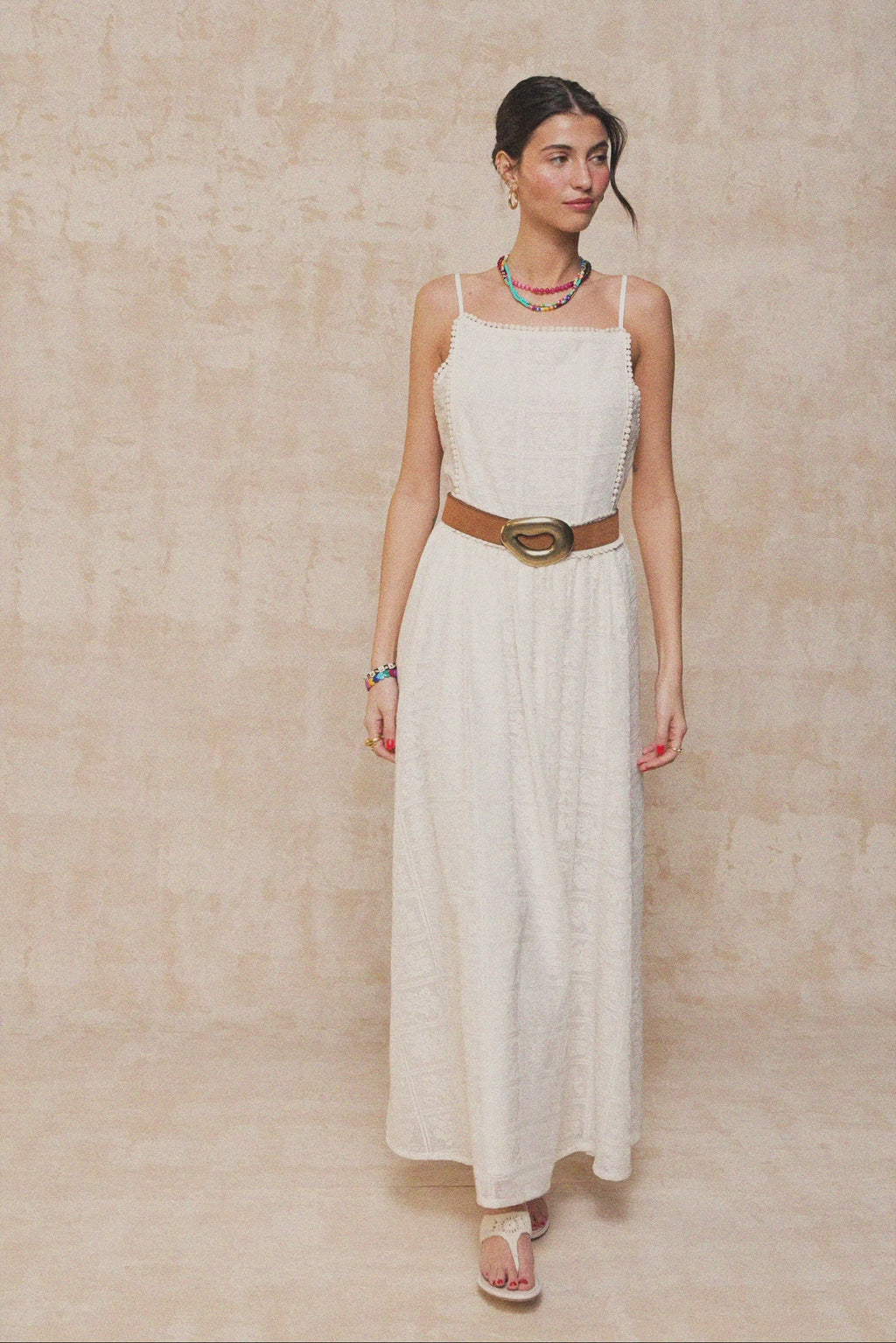 karavan clothing fashion spring summer 26 nai collection rosalie dress ivory