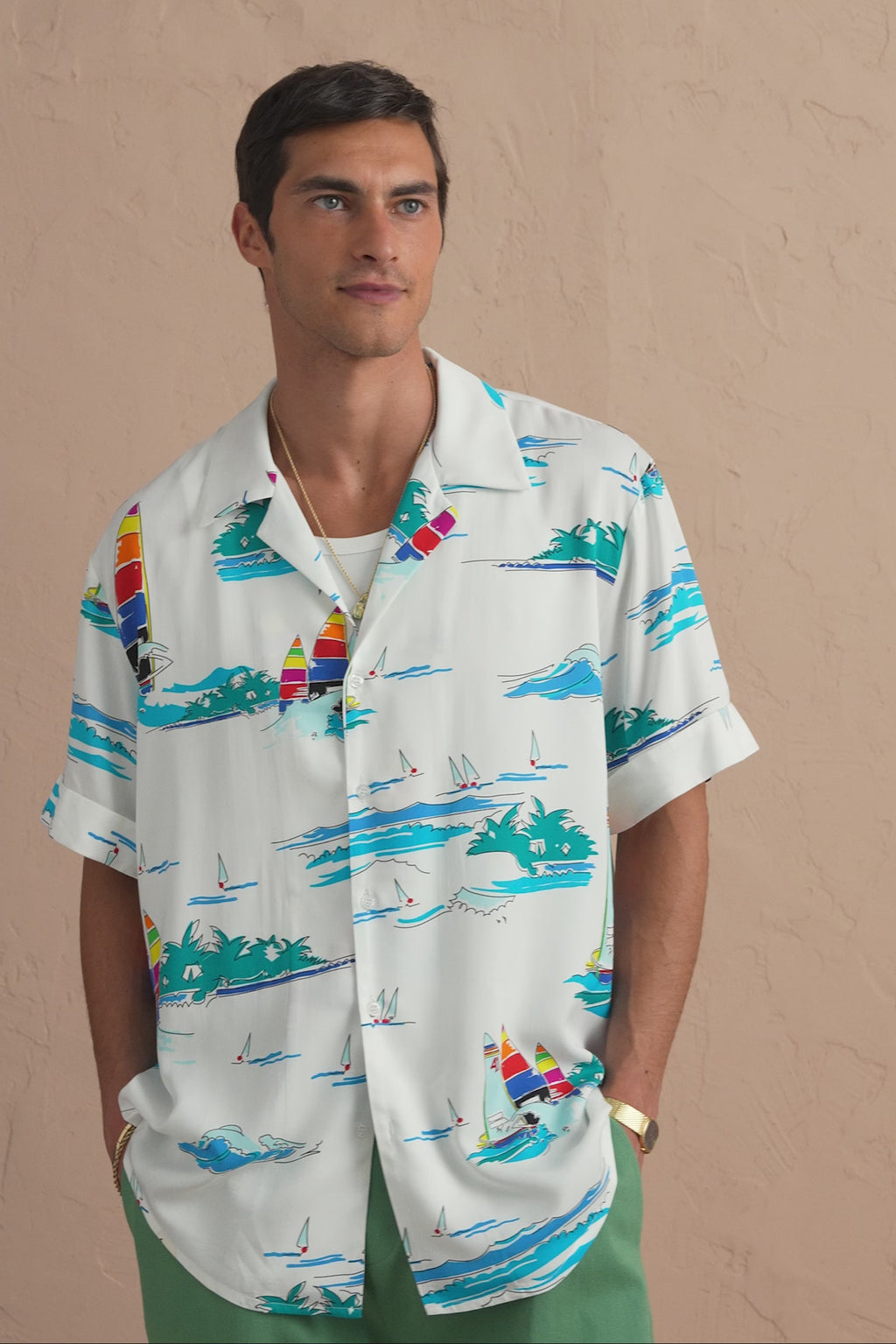 karavan clothing tosa kalokairia spring summer 25 men collection carlos shirt boats