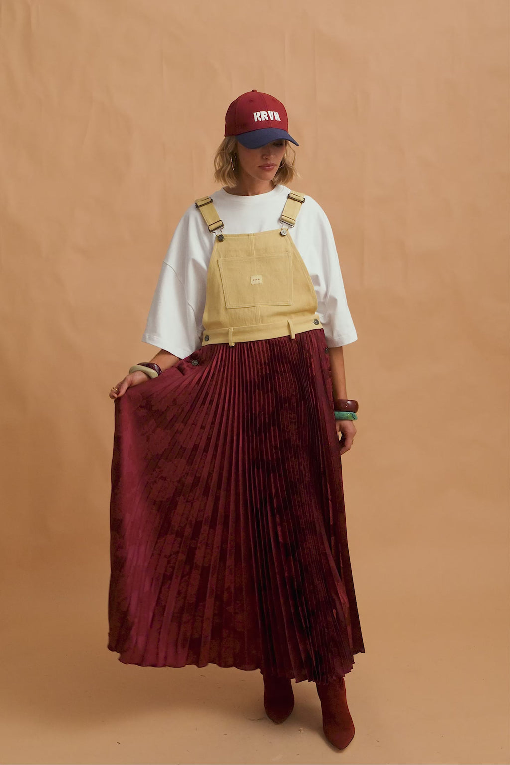 karavan clothing fashion fall winter 25 homecoming krvn collection eleonora dress bordeaux