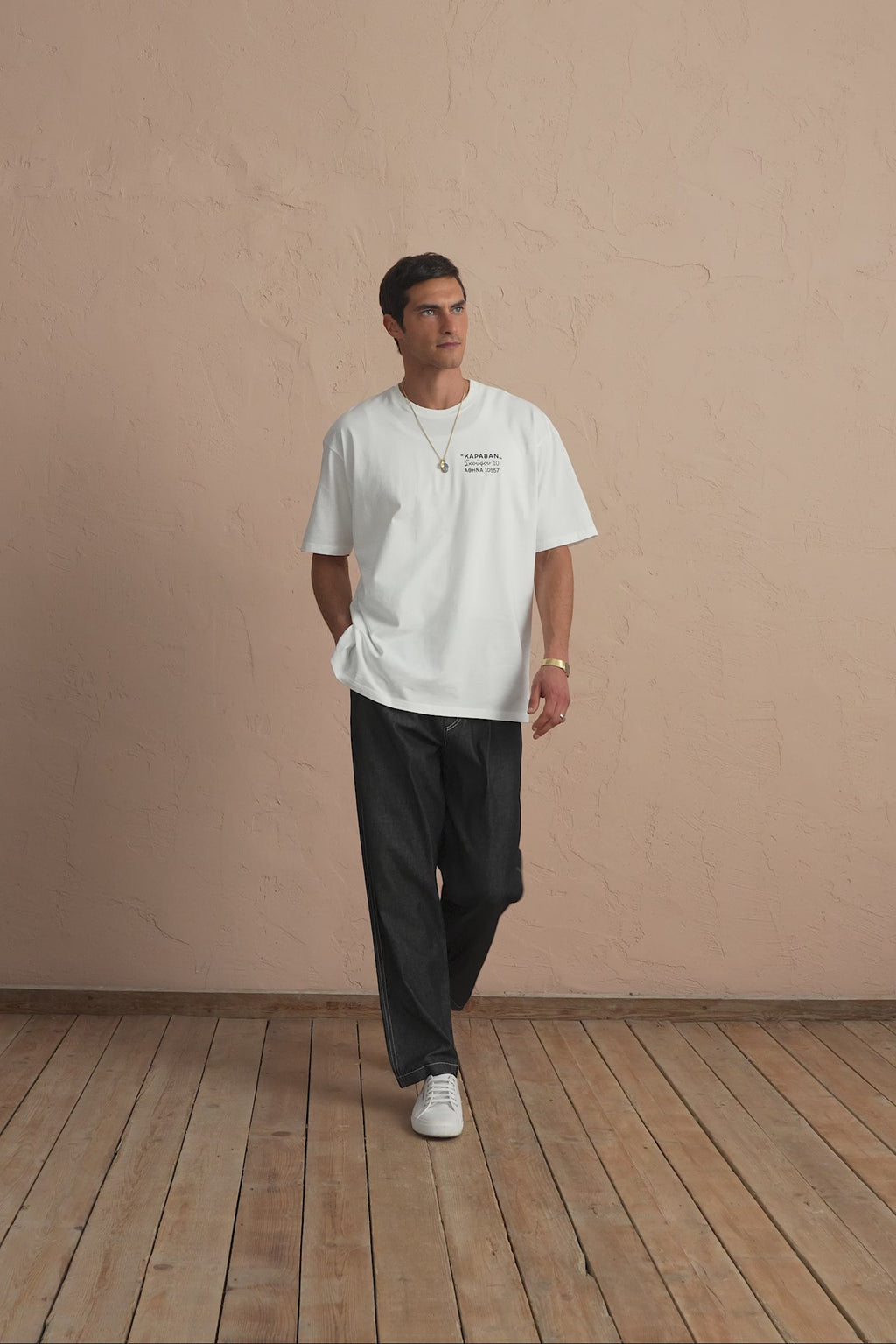 karavan clothing tosa kalokairia spring summer 25 men collection phil black trousers