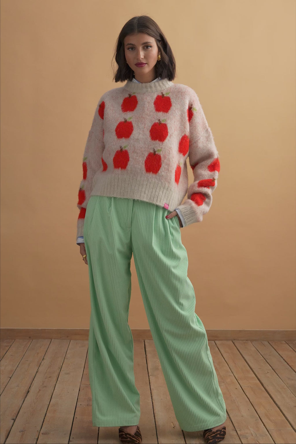 karavan clothing fashion well i did fall winter 24 25 taylor trousers ivory