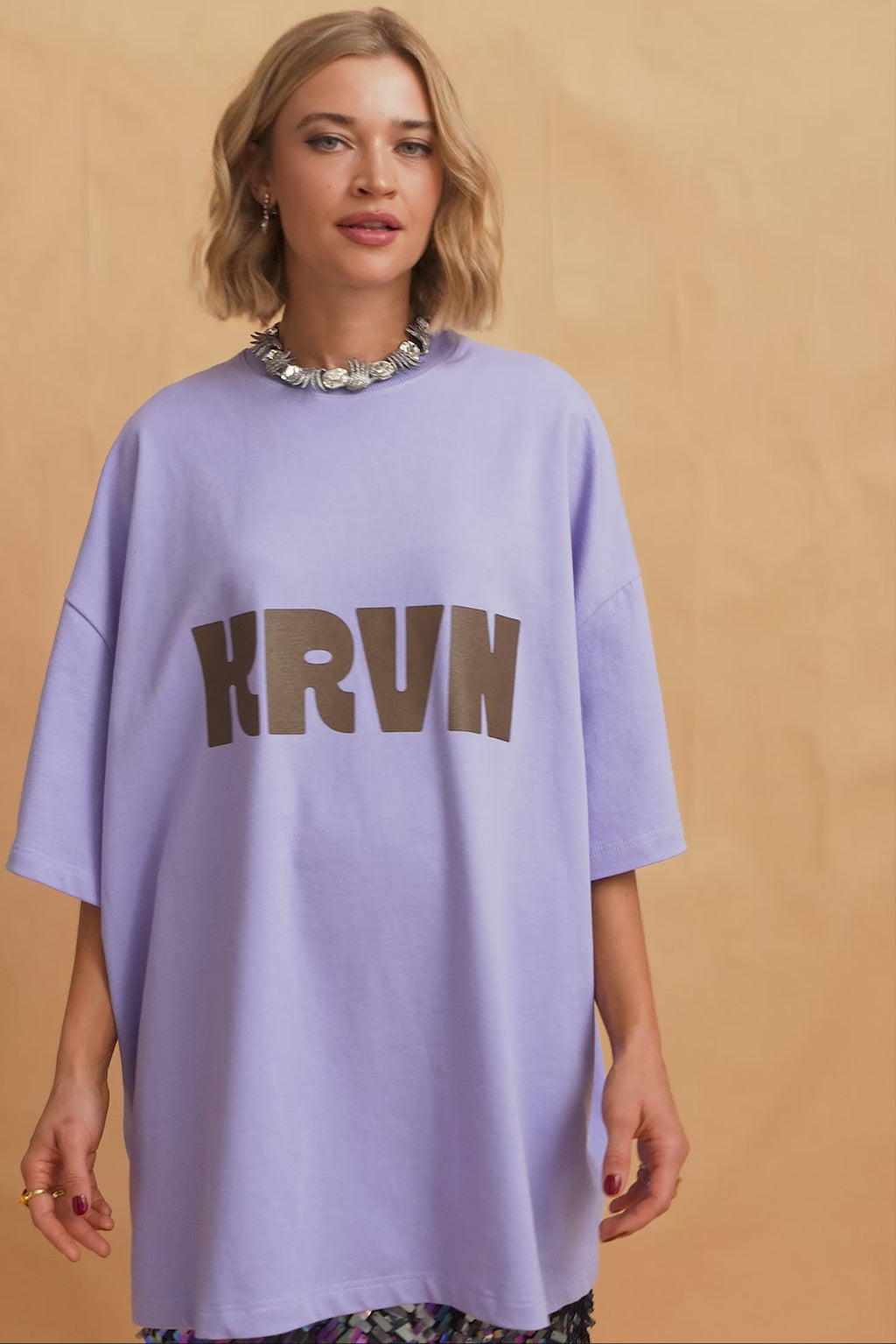 karavan clothing fashion fall winter 25 homecoming krvn collection xenia tee lilac