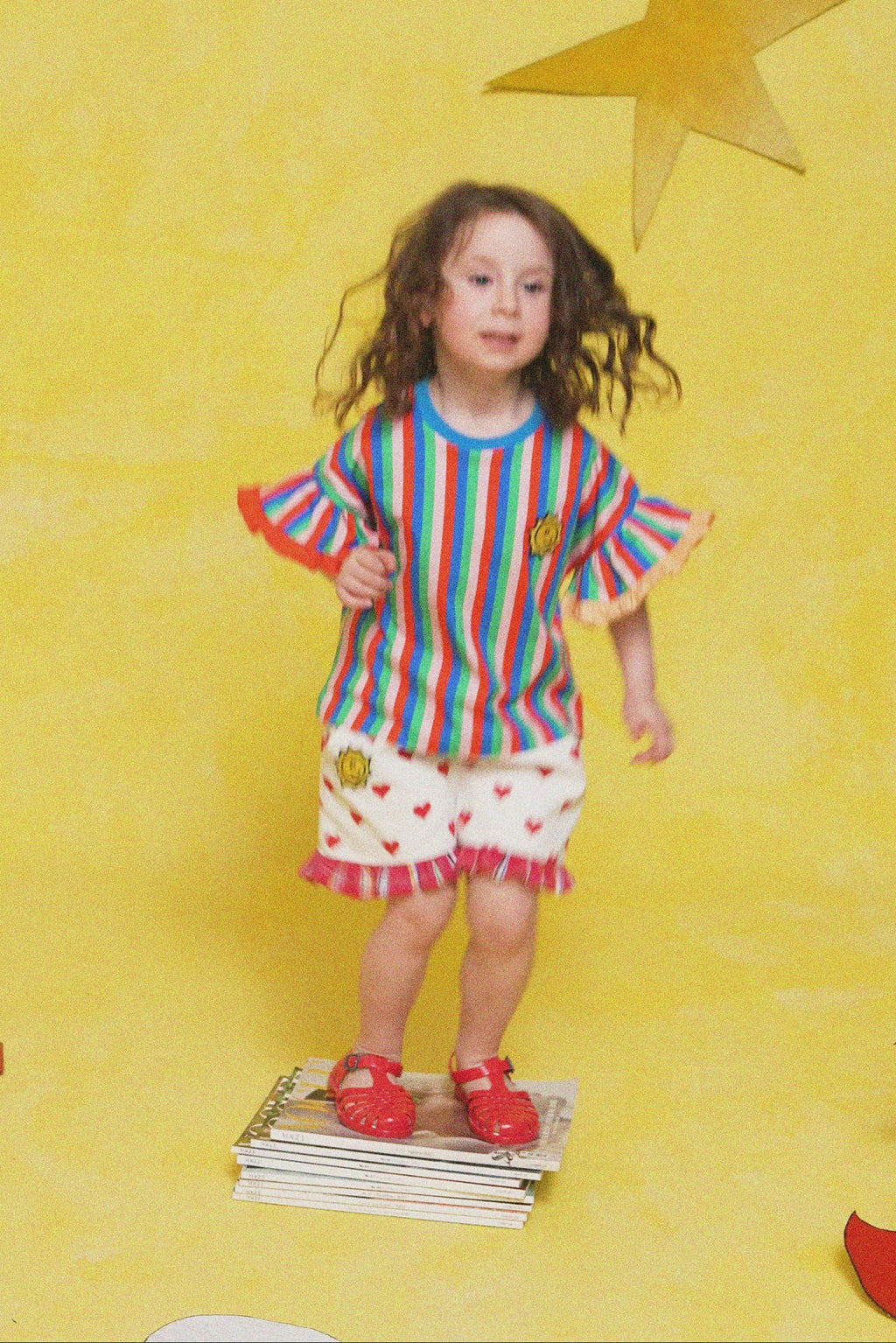 karavan clothing fashion spring summer 26 rookies collection chihiro shorts polka hearts