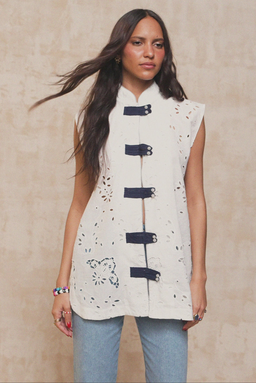 karavan clothing fashion spring summer 26 nai collection amaya shirt off white