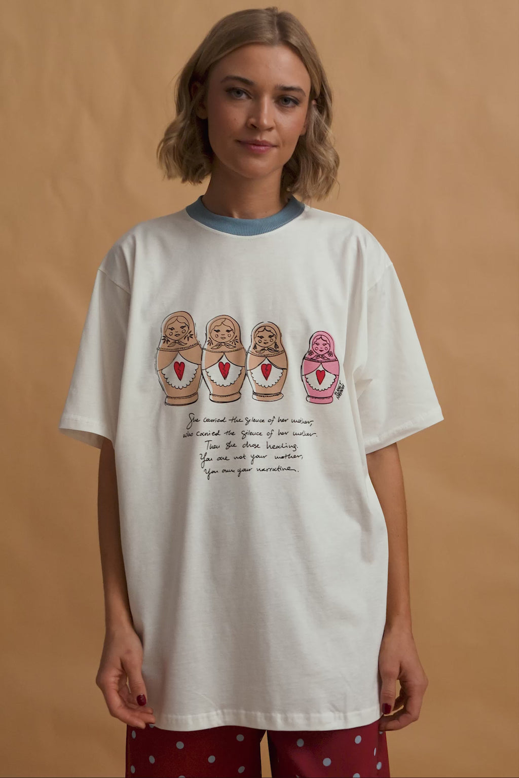 karavan clothing fashion fall winter 25 homecoming homeware collection babushka tee