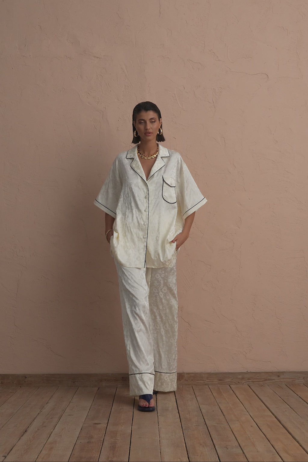 karavan clothing fashion spring summer 25 krvn stela trousers white
