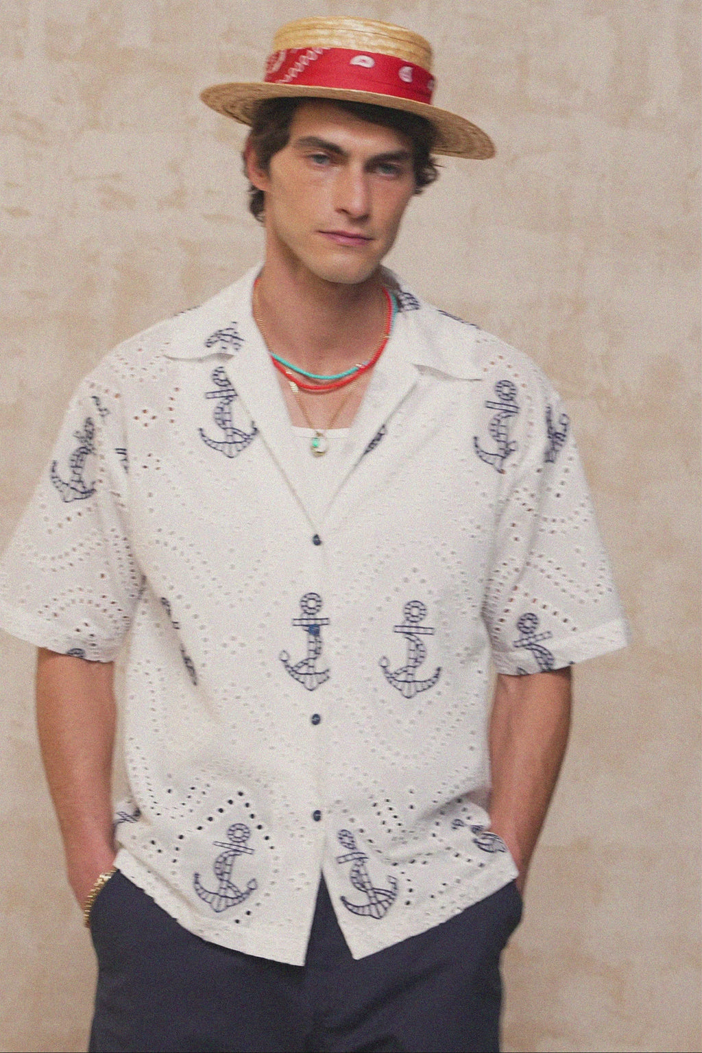 karavan clothing fashion spring summer 26 men nai collection ricky shirt white 