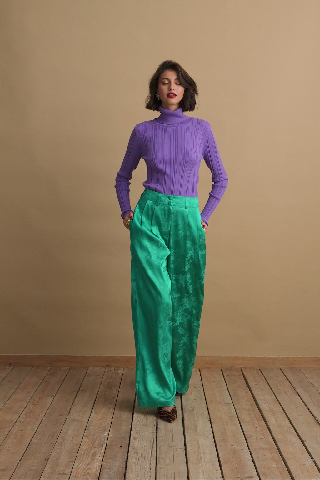 karavan clothing fashion KRVN well i did fall winter 24 25 sinah trousers