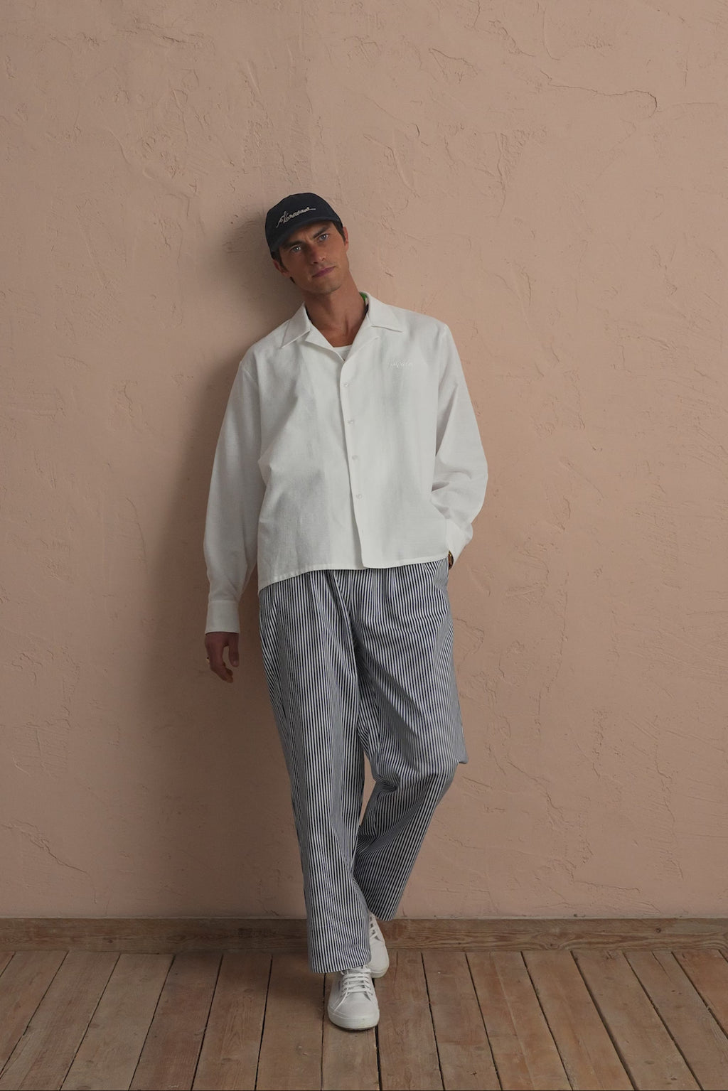 karavan clothing tosa kalokairia spring summer 25 men collection brody shirt white