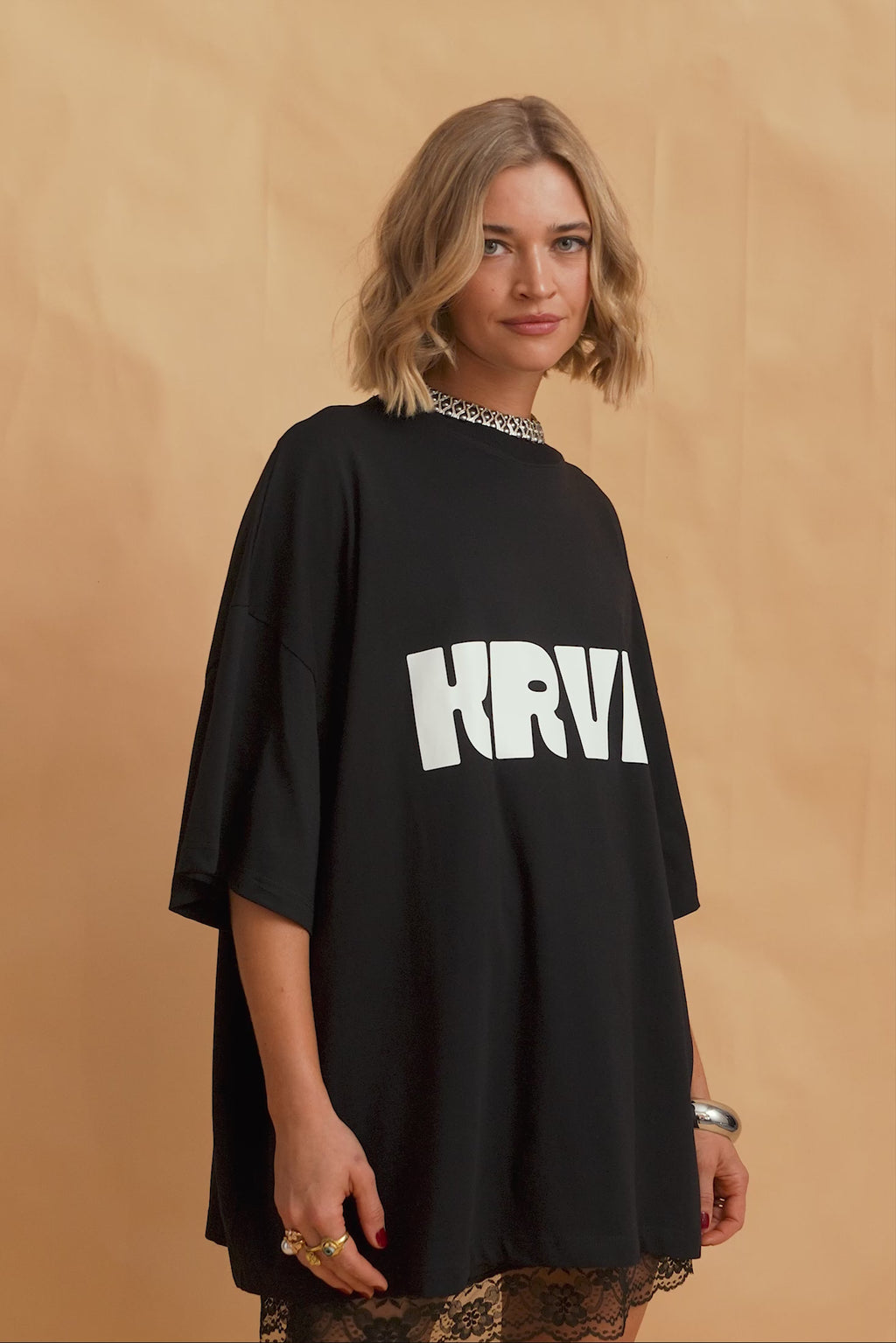 karavan clothing fashion fall winter 25 homecoming krvn collection xenia tee black
