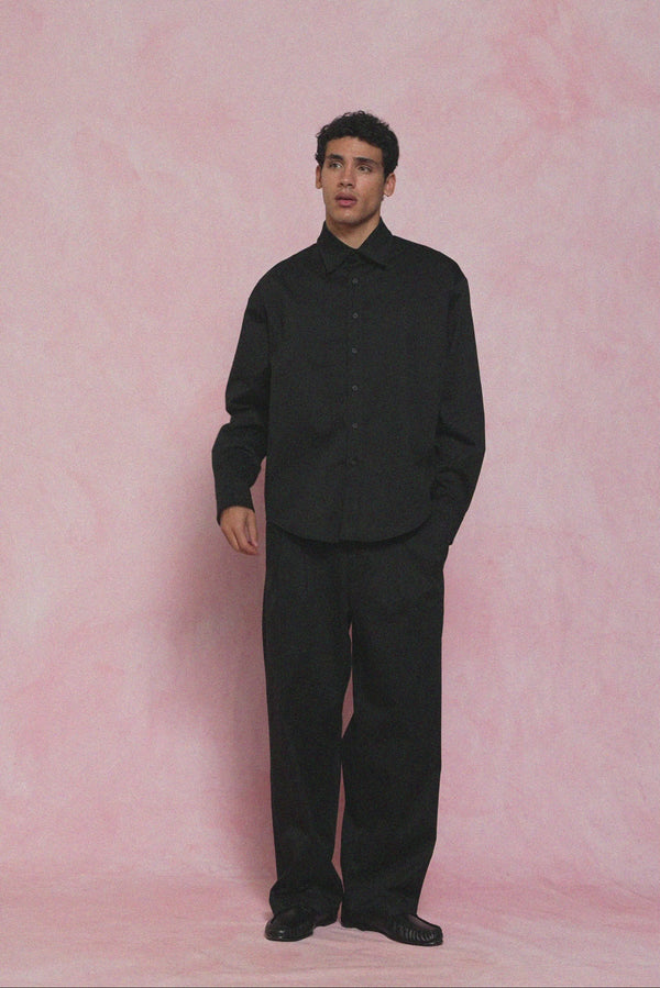 karavan men fall winter 26' collection louis trousers black