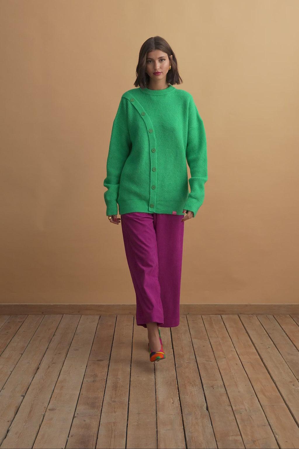 karavan clothing fashion well i did fall winter 24 25 orla trousers magenta