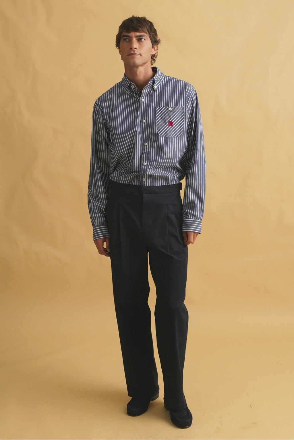 karavan clothing fashion fall winter 25 homecoming men collection billy trousers blue