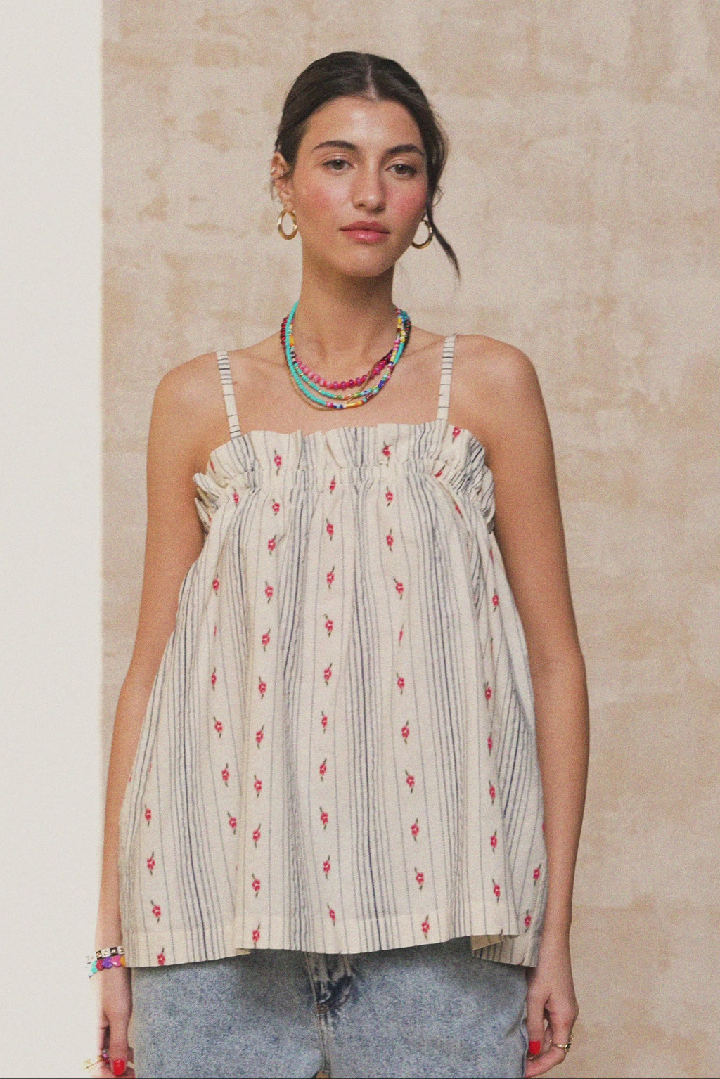 karavan clothing fashion spring summer 26 nai collection aurelia top ivory