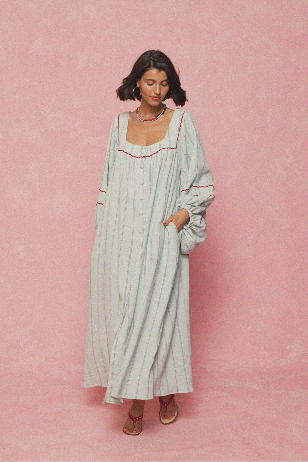 karavan clothing fashion spring summer 26 nai weekendwear collection sabrina dress ciel