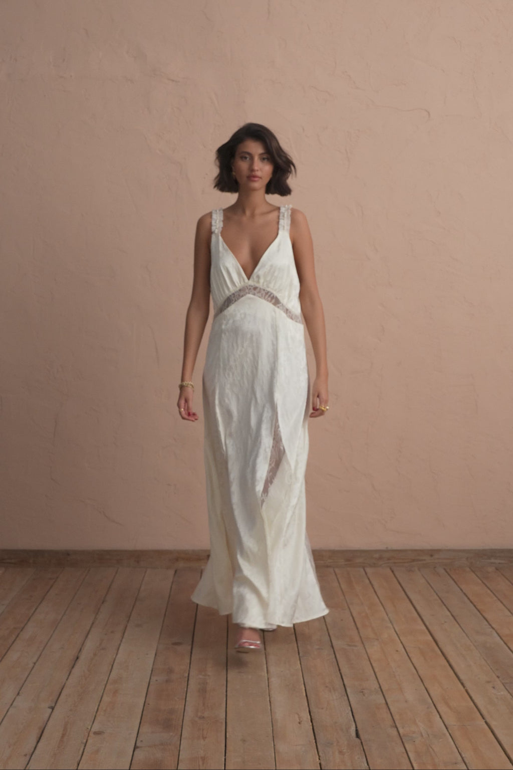 karavan clothing fashion spring summer 25 krvn kelly dress ivory