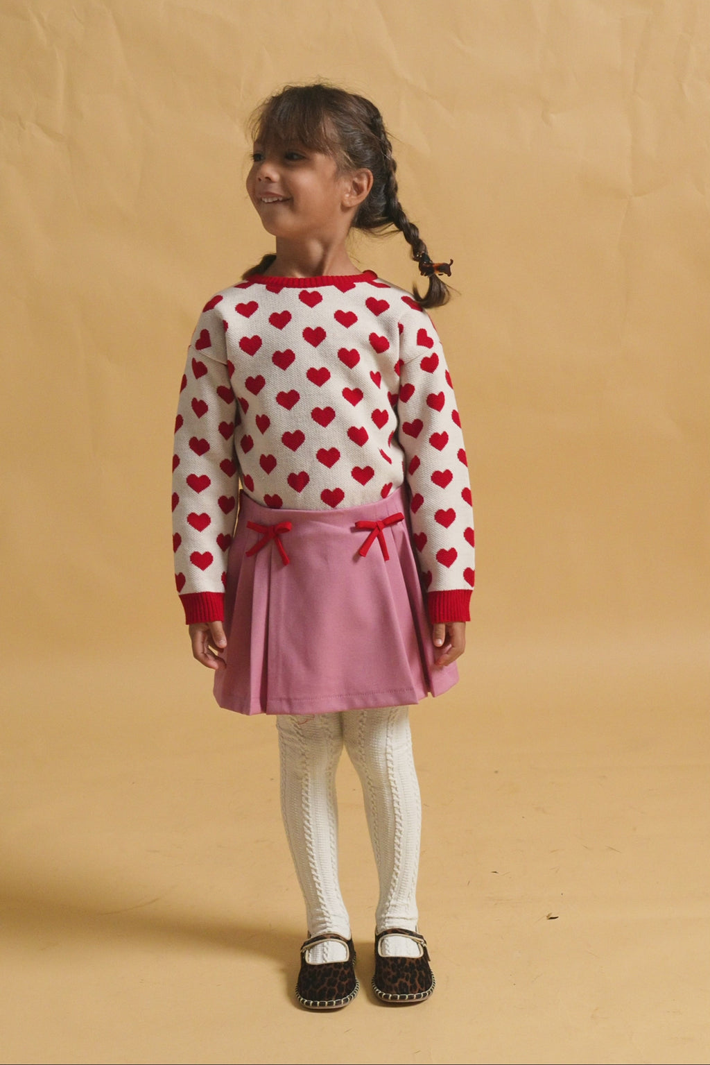 karavan clothing fashion fall winter 25 homecoming rookies collection callisto skort pink red