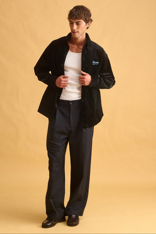 karavan clothing fashion fall winter 25 homecoming men collection jonathan shirt black